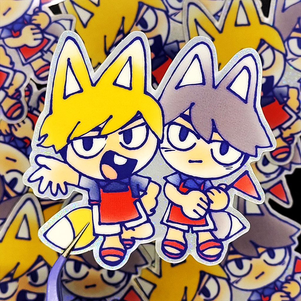 MIYA TWIN STICKERS
