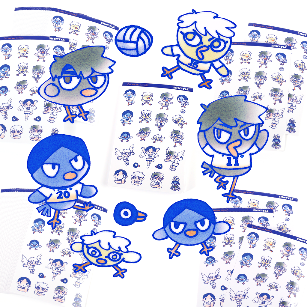 ADLERS STICKER SHEET