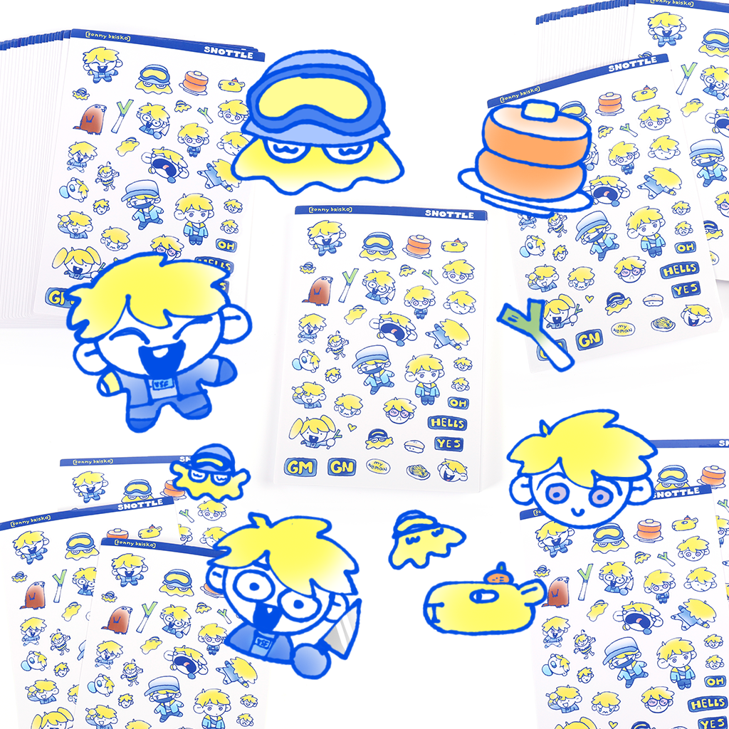 SONNY BRISKO STICKER SHEET