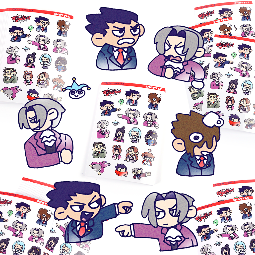 AA STICKER SHEET