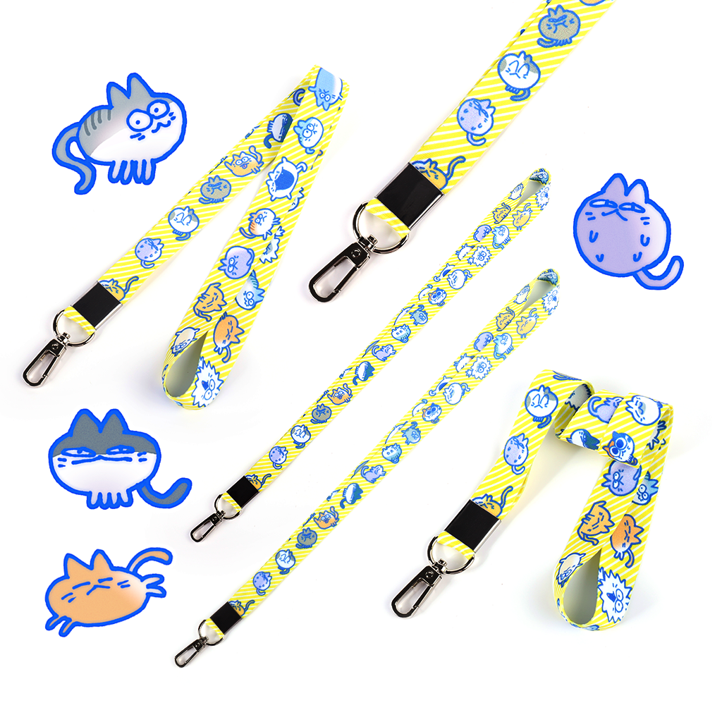 CAT LONG LANYARD