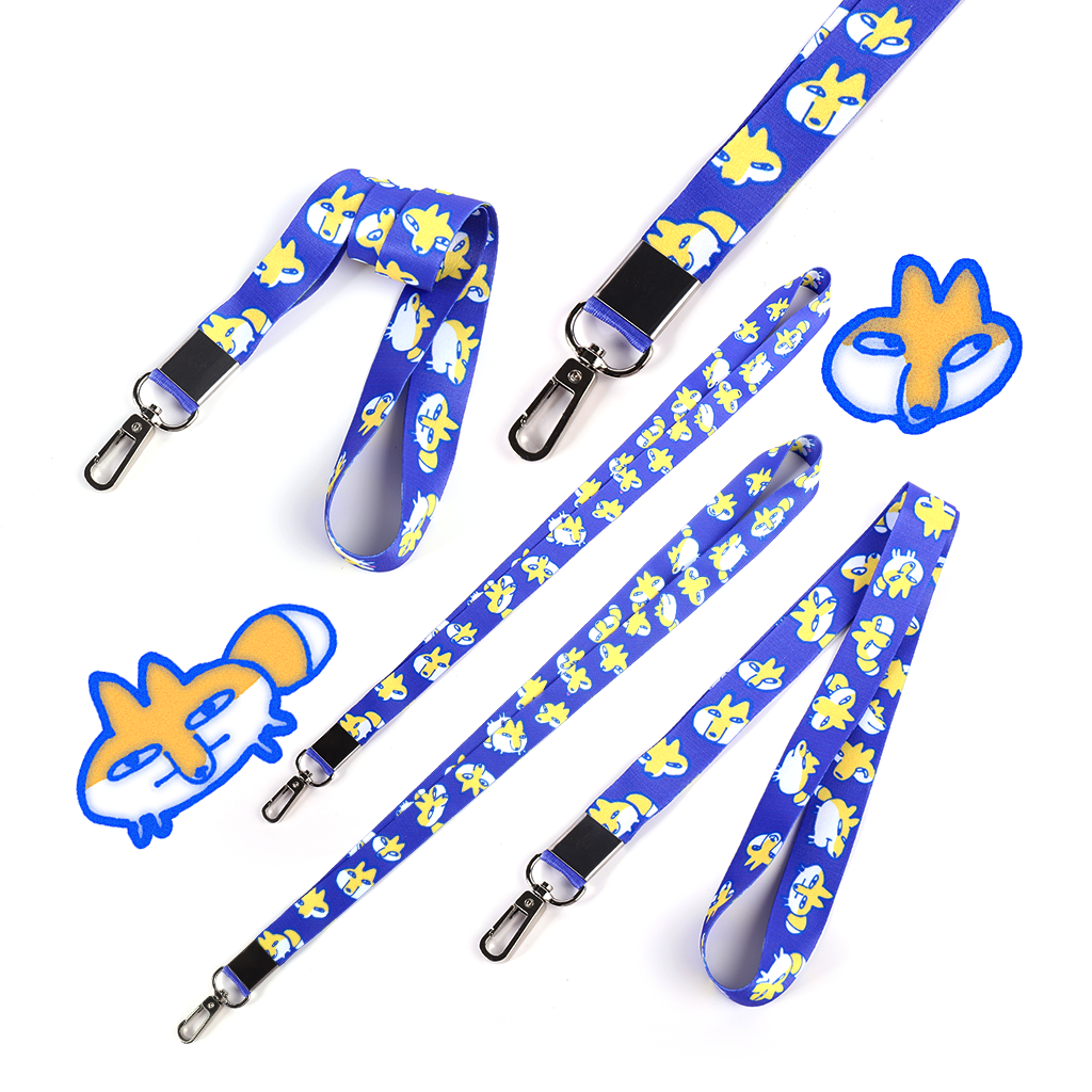 FOX LONG LANYARDS