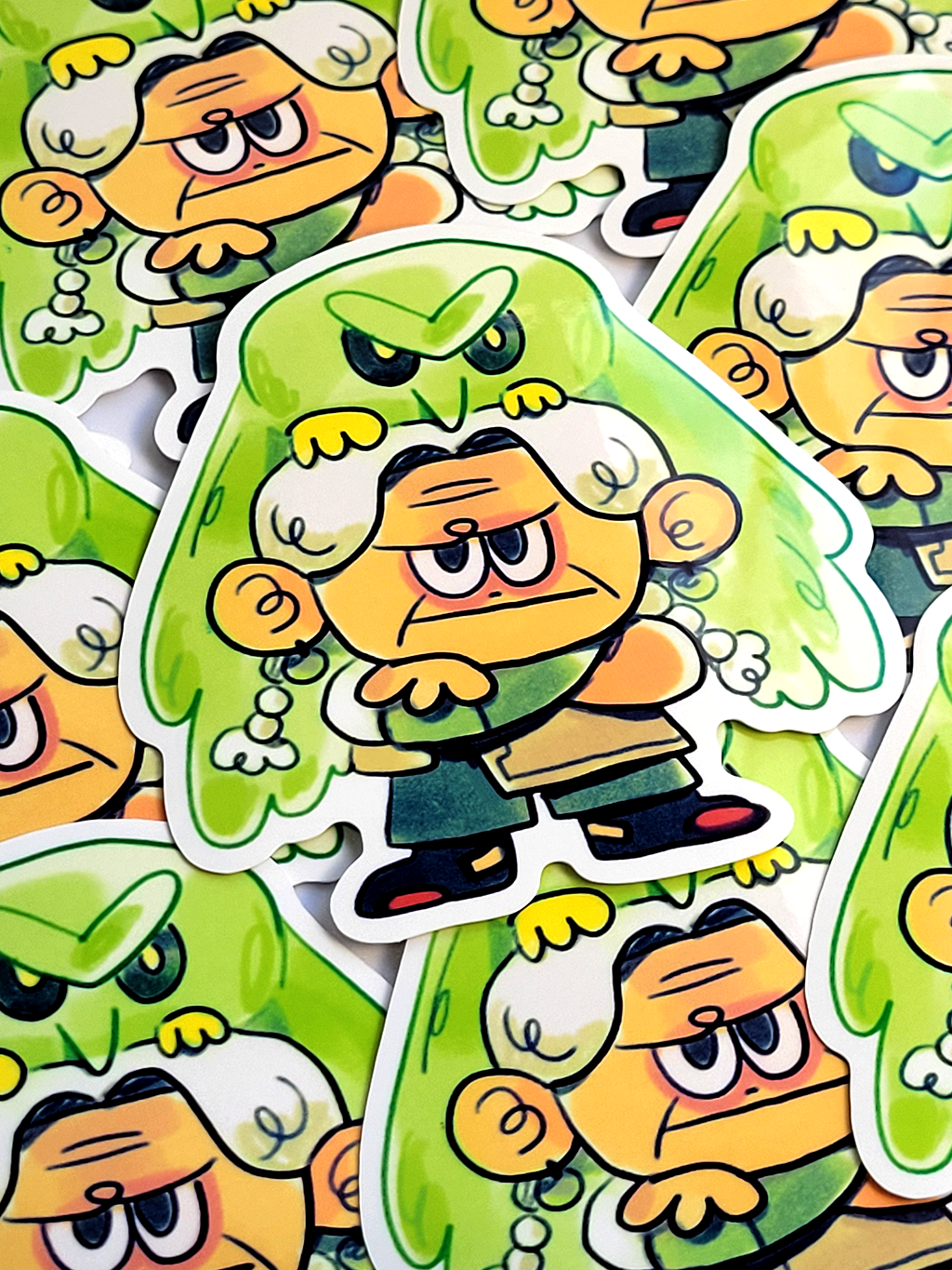 GREY TALON DIE CUT STICKER