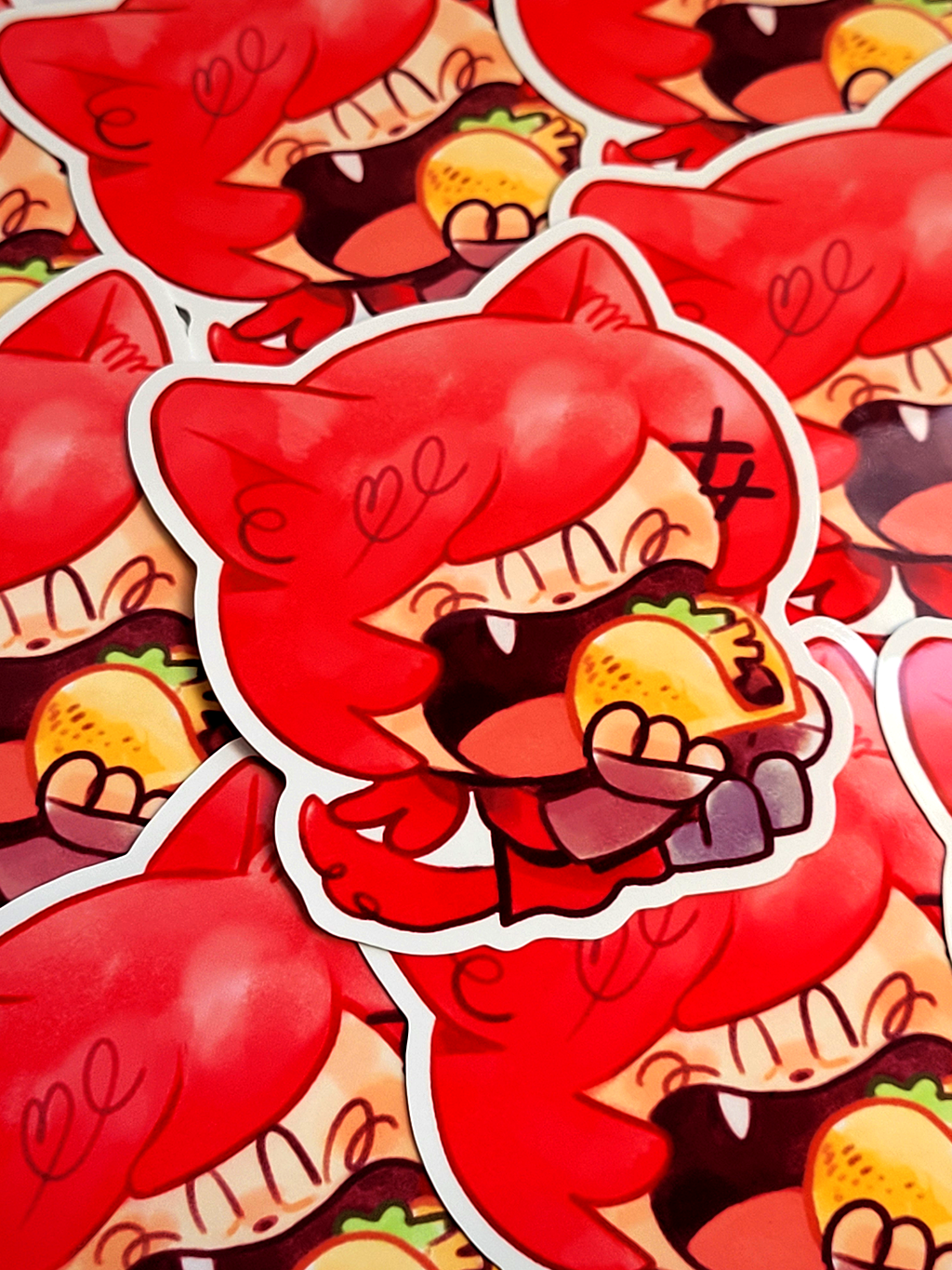 GRAHA TACO DIE CUT STICKER