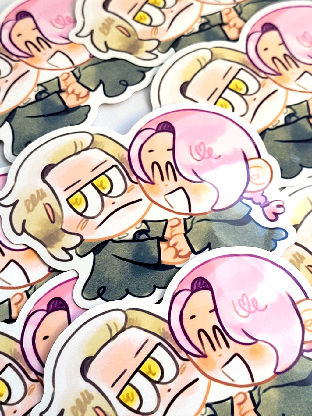 THESE TWO ANCIENTS DIE CUT STICKER