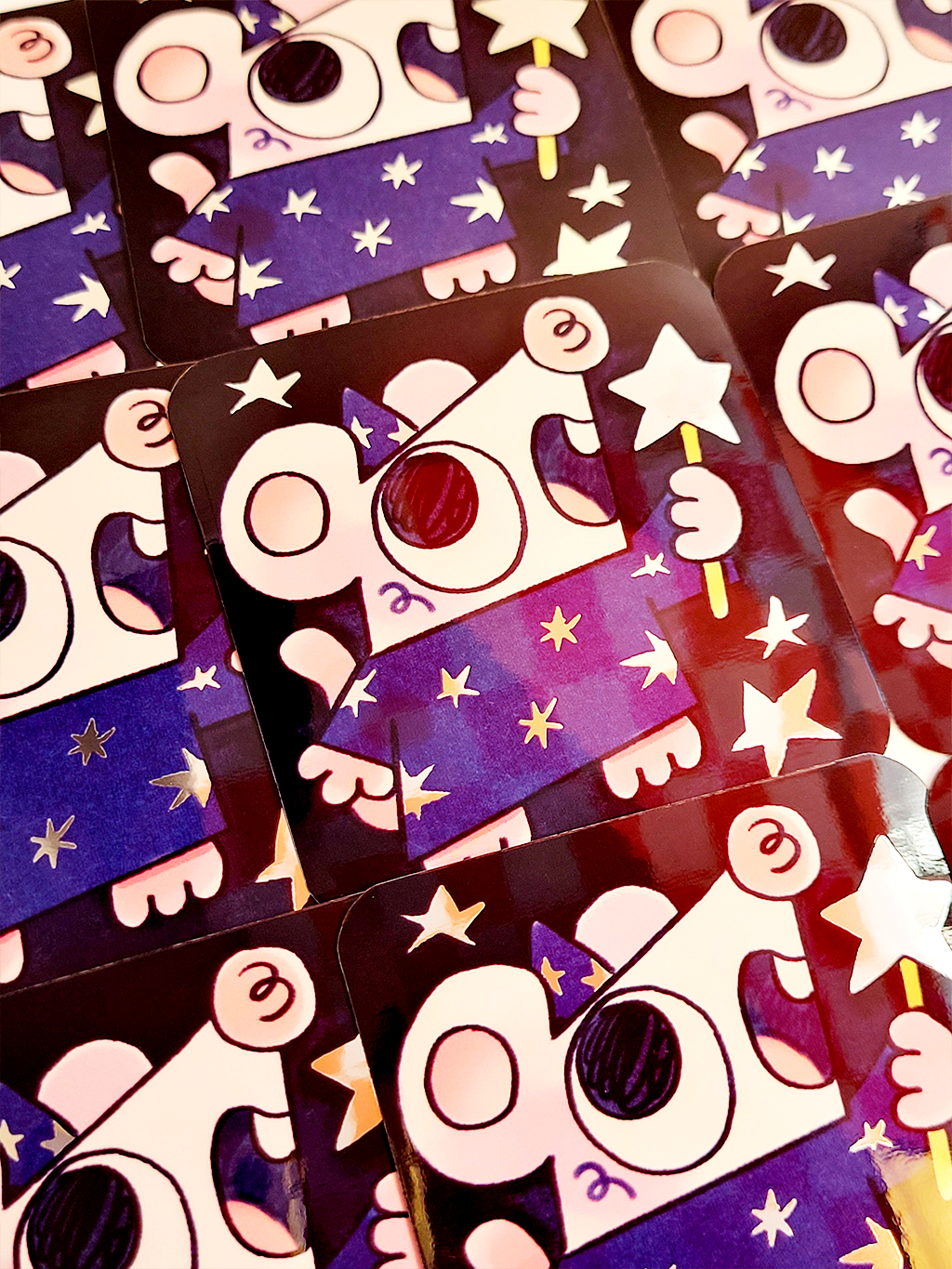 WIZARD RAT MIRROR STICKER