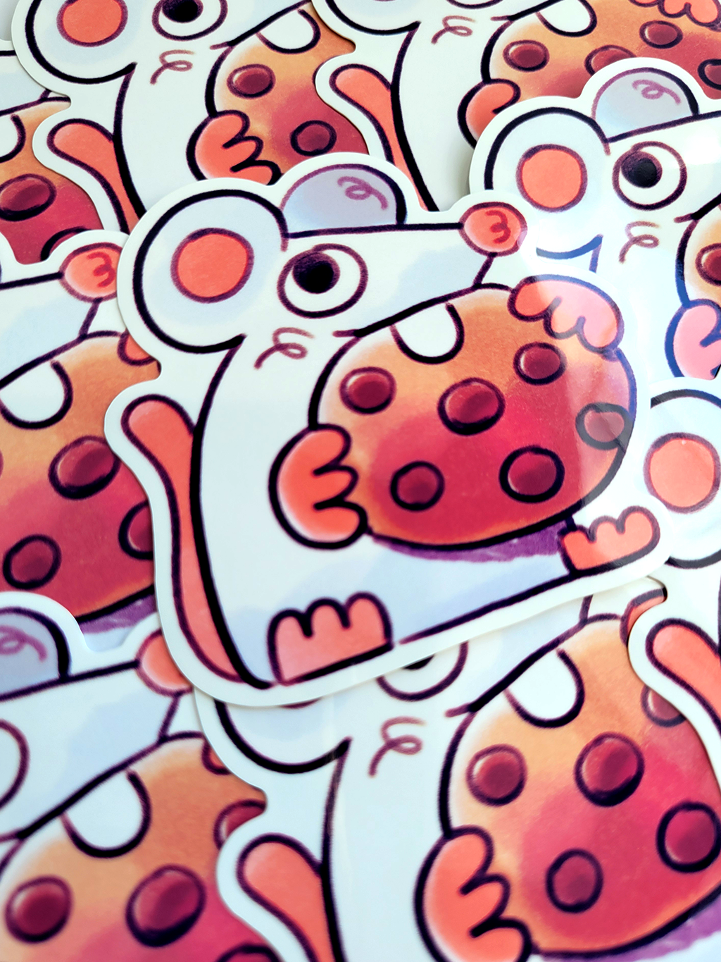 RAT COOGIE DIE CUT STICKER
