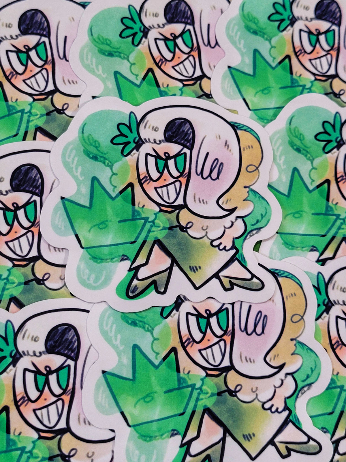 LADY GEIST DIE CUT STICKER