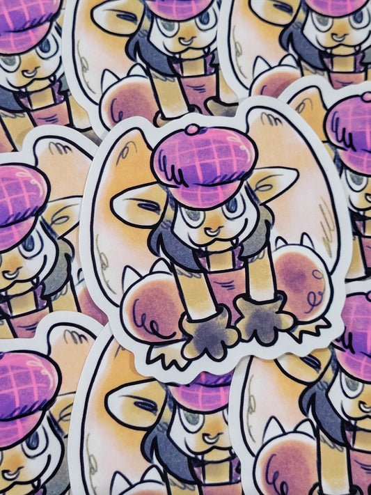 IVY DIE CUT STICKER