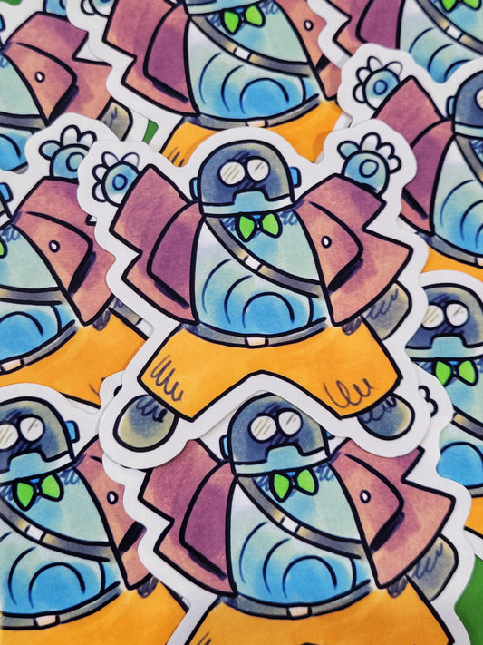 DYNAMO BLACK HOLE  DIE CUT STICKER