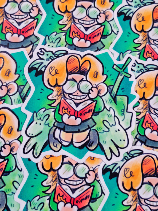 PAIGE DIE CUT STICKER