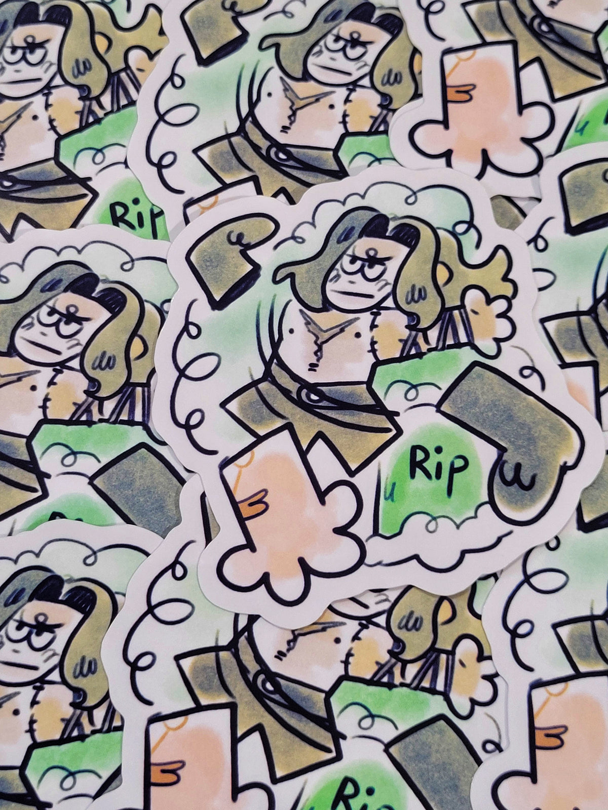 VICTOR DIE CUT STICKER