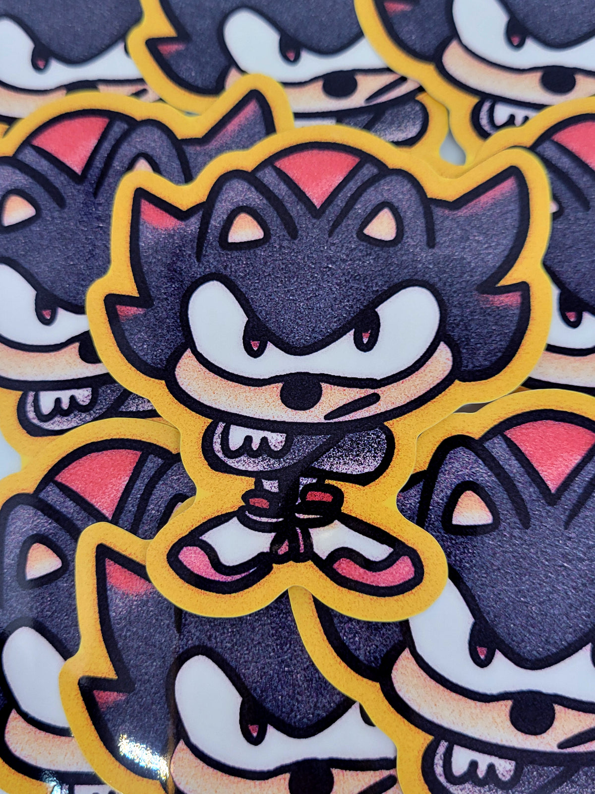 GRUMPY SHADOW - SANIC STICKER