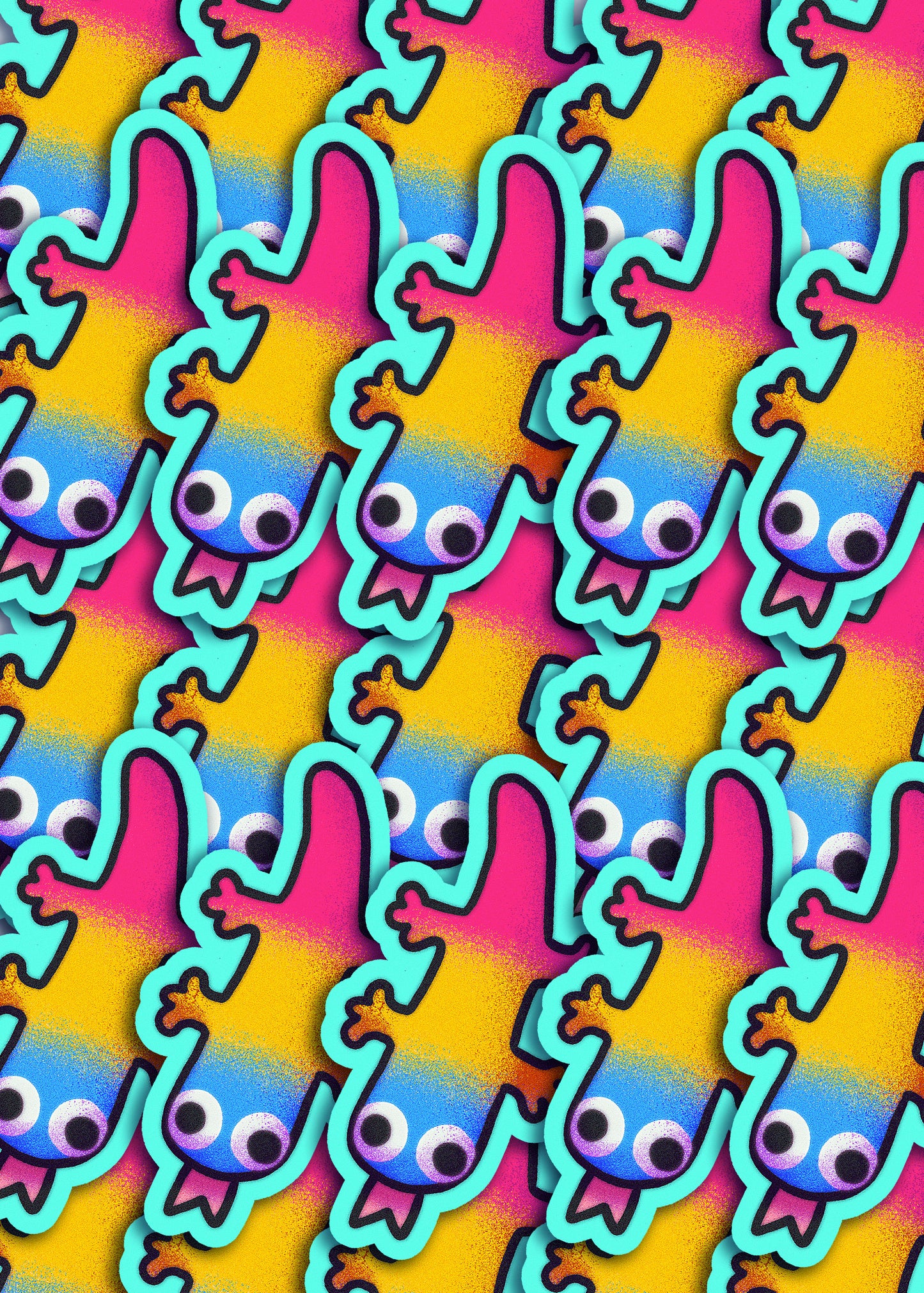 PRIDE LIZARD STICKERS