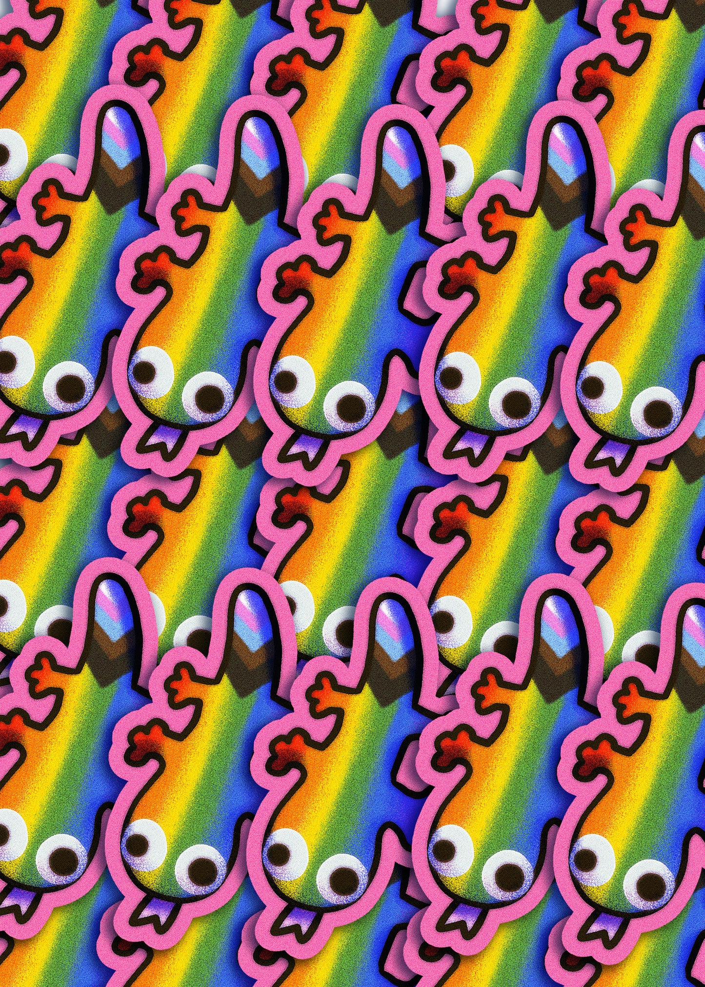 PRIDE LIZARD STICKERS