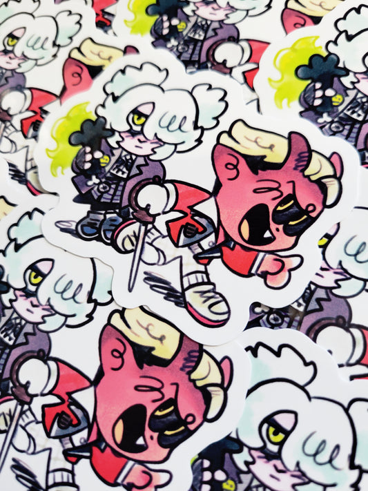 APOLLO+GRAVES DIE CUT STICKER