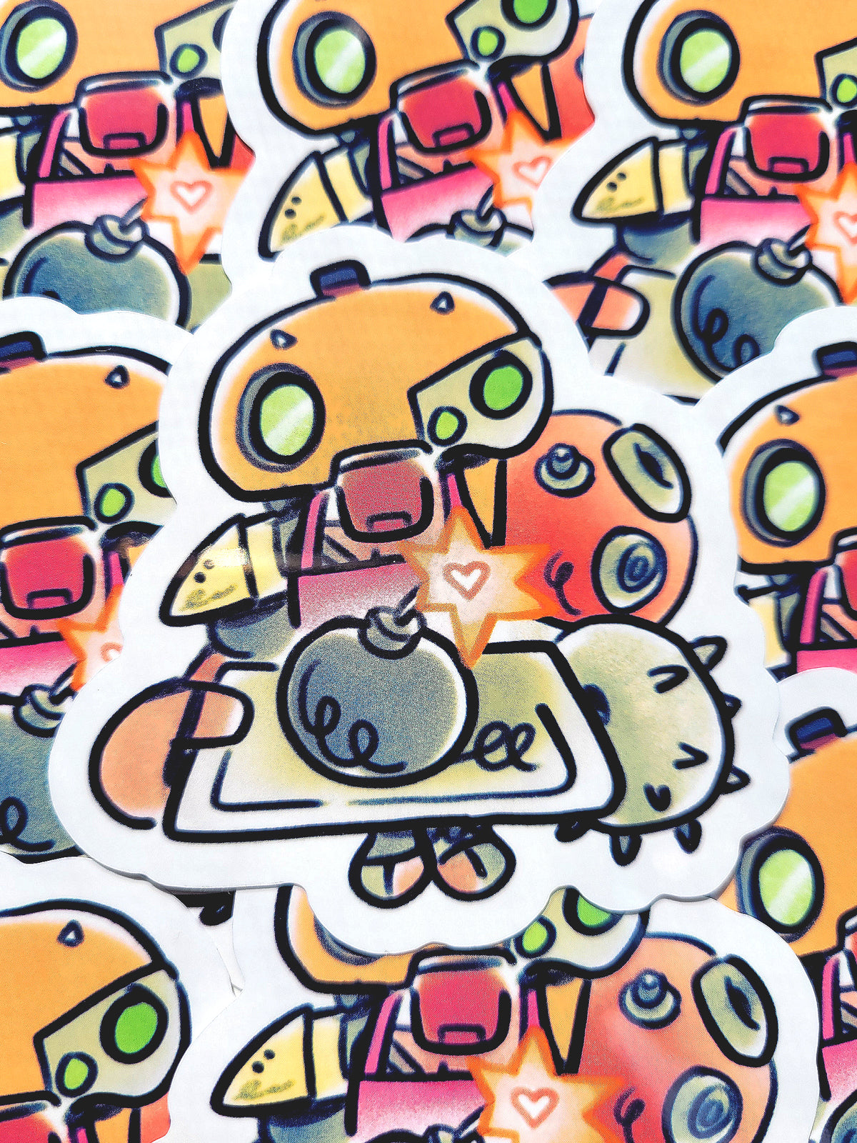 BEBOP DIE CUT STICKER
