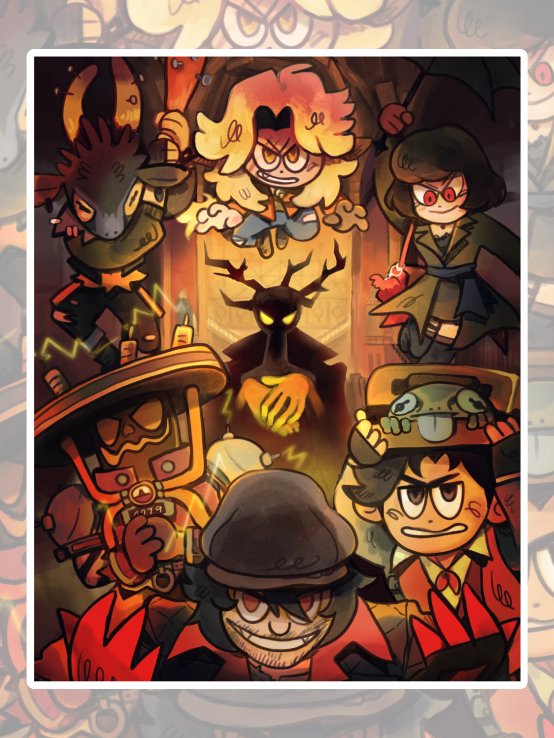 HIDDEN KING - 8.5x11 PRINT