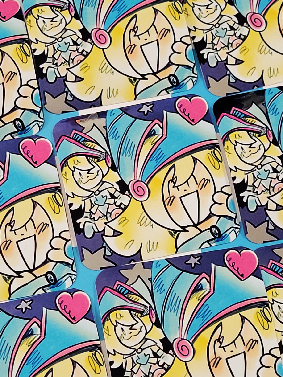 SHINY DARK MAGICIAN GIRL - YGO STICKER