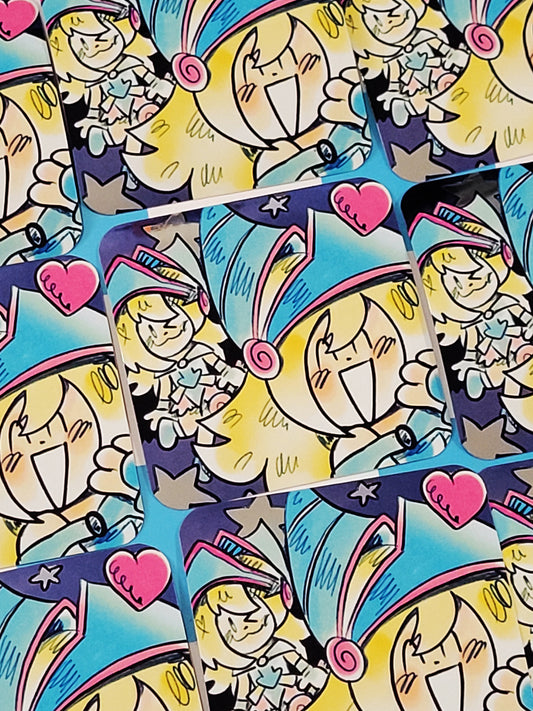 SHINY DARK MAGICIAN GIRL - YGO STICKER