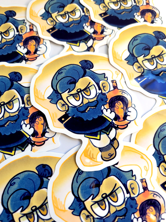 MIRAGE DIE CUT STICKER