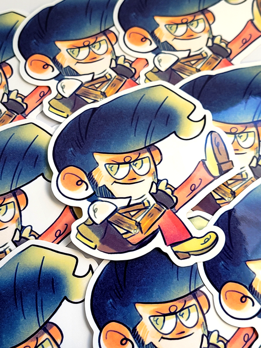 SHIV DIE CUT STICKER