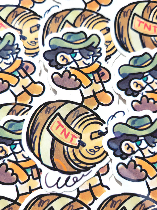 HOLLIDAY DIE CUT STICKER