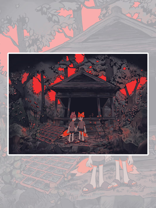 FOX FOREST - 5X7 PRINT