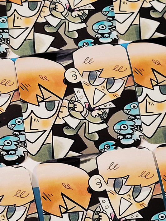 SHINY SETOS - YGO STICKER