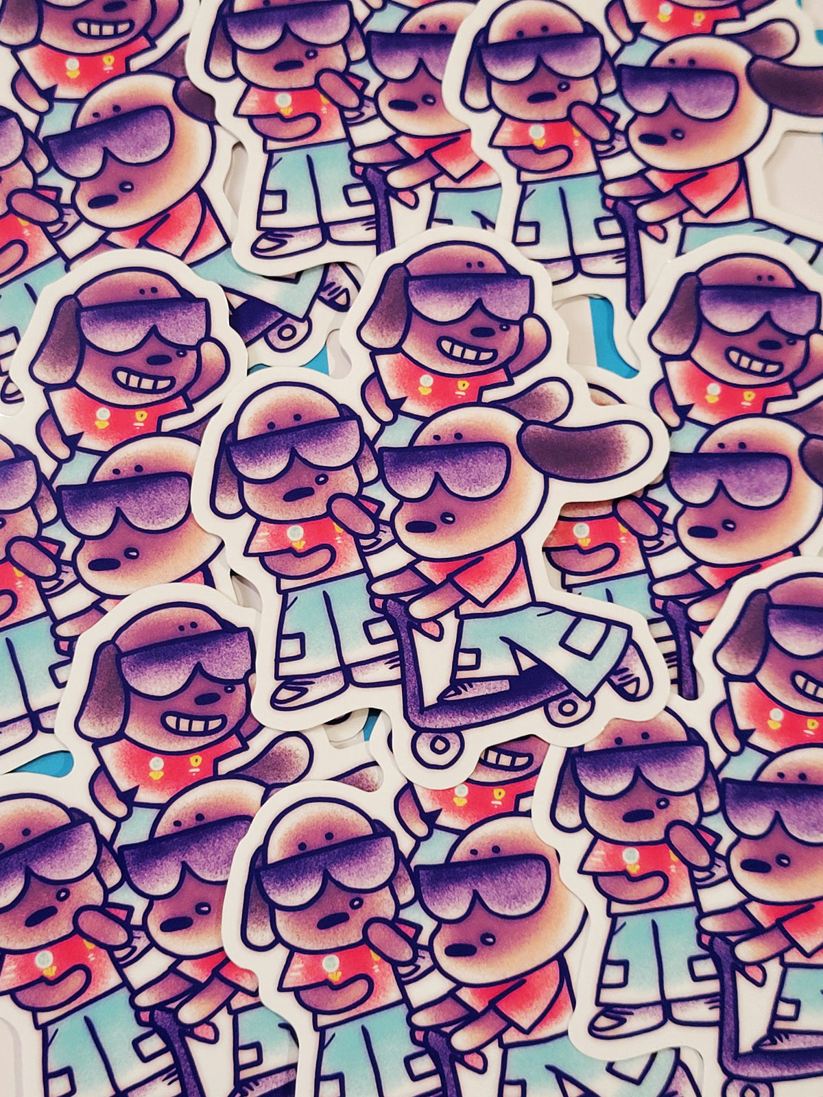 HAMILDOG - F1 DIE CUT STICKER