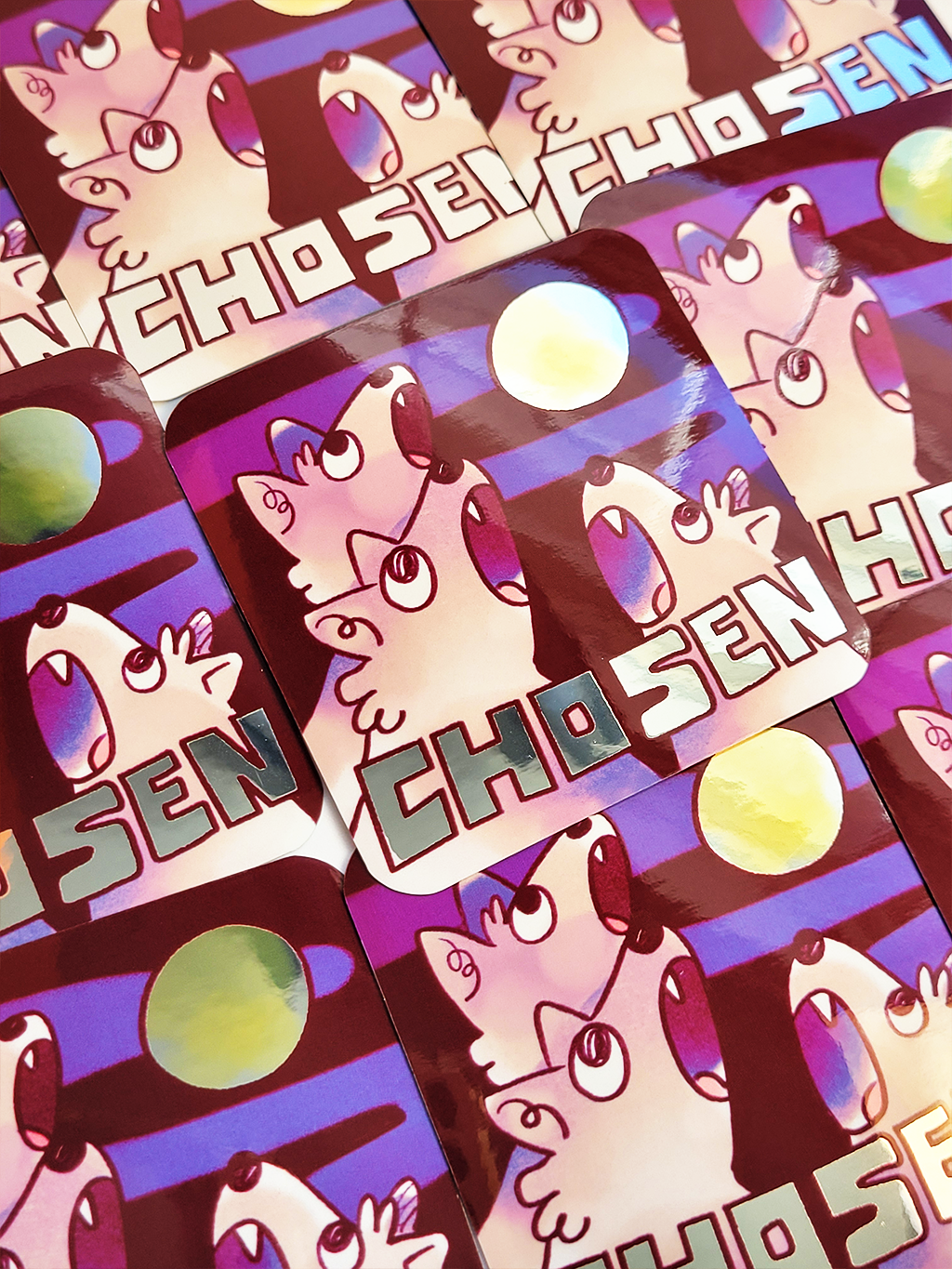 CHOSEN MIRROR STICKER