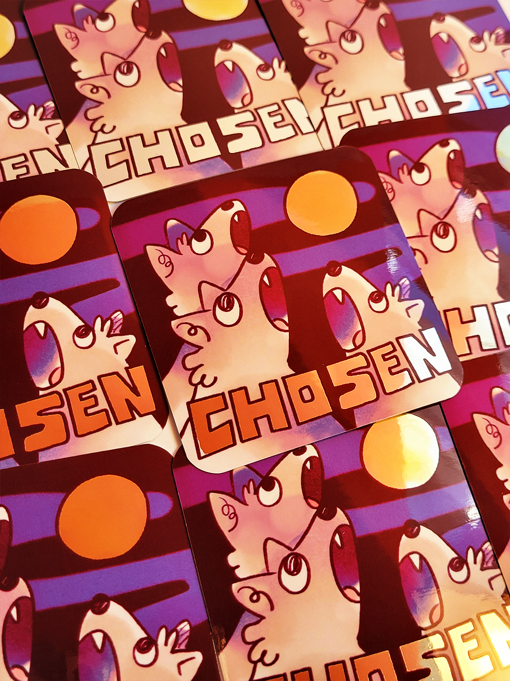 CHOSEN MIRROR STICKER