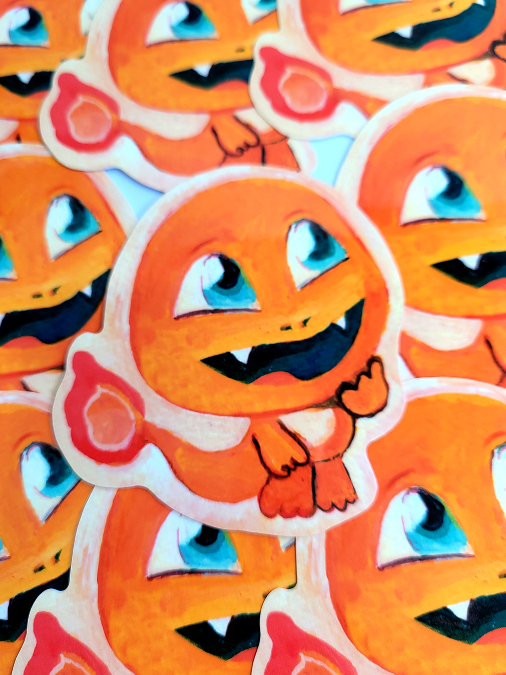 CHARMANDERS DIE CUT STICKER