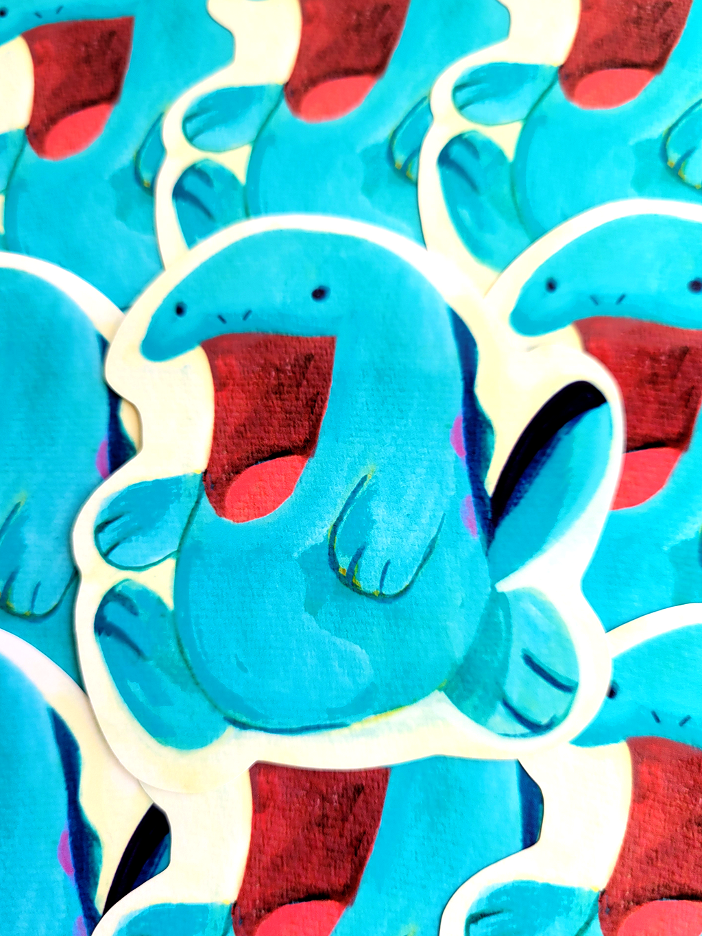 QUAGSIRE DIE CUT STICKER