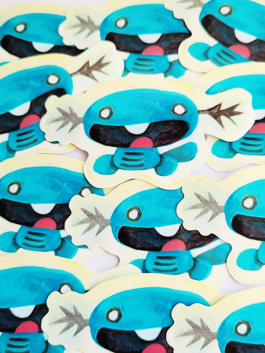 WOOPER DIE CUT STICKER