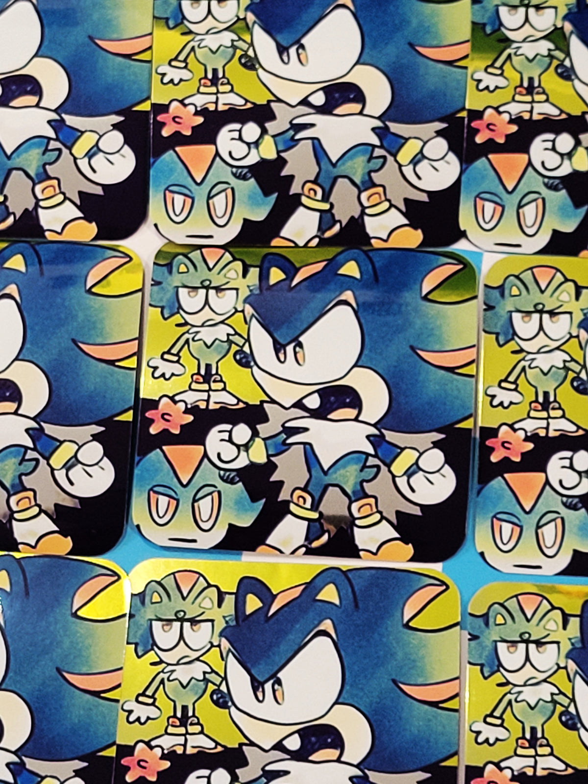 SHINY SHADOW - SANIC STICKER