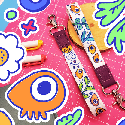 LIZARD SHORT LANYARD