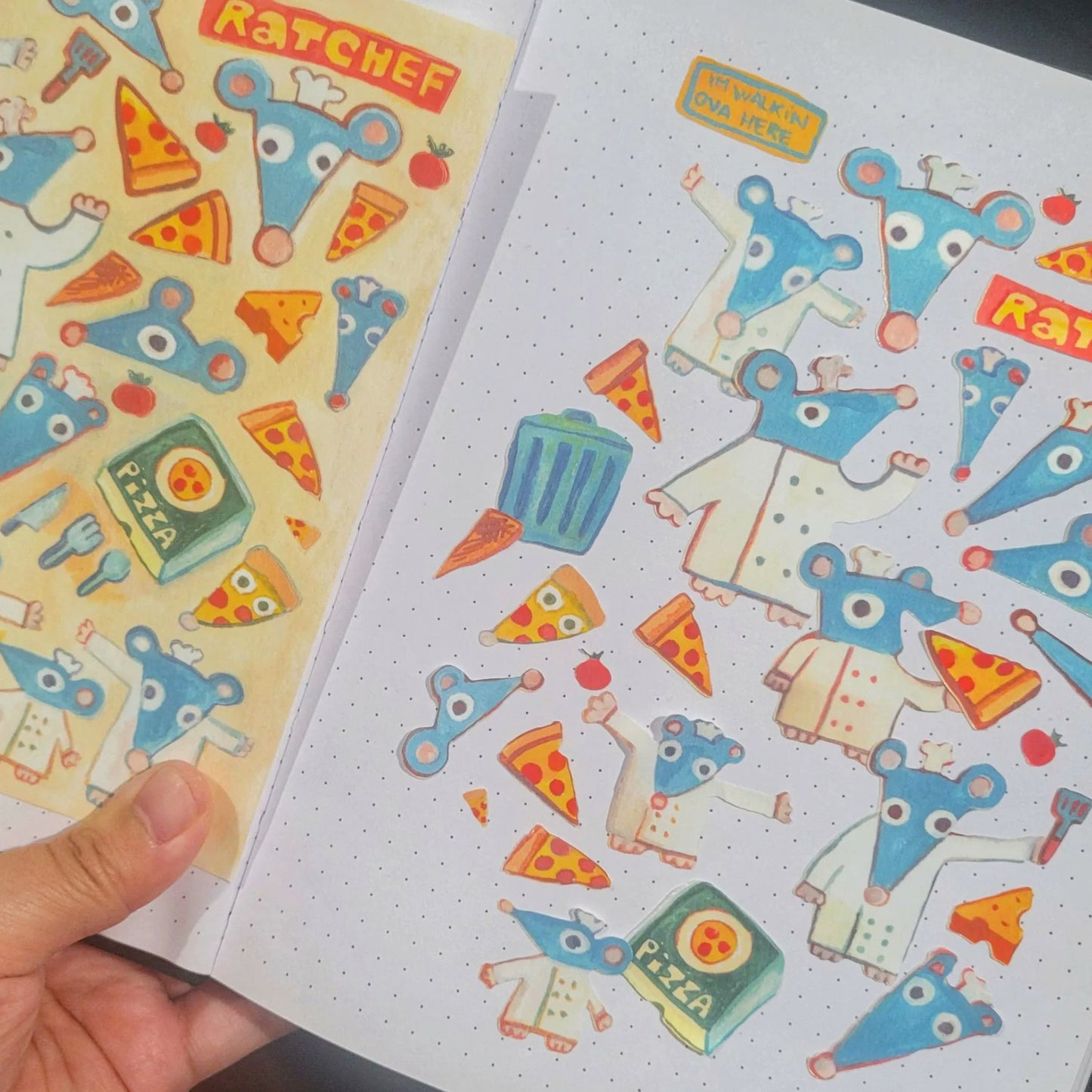RAT CHEF STICKER COLLECTION