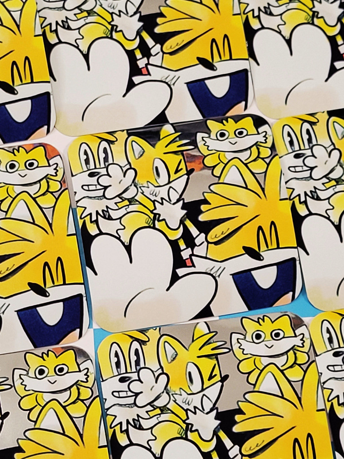 SHINY TAILS - SANIC STICKER