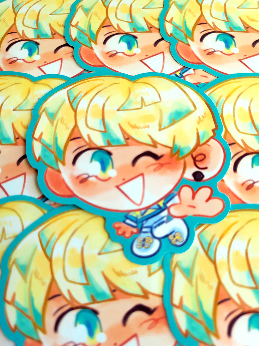 HIBACHI MANA DIE CUT STICKER