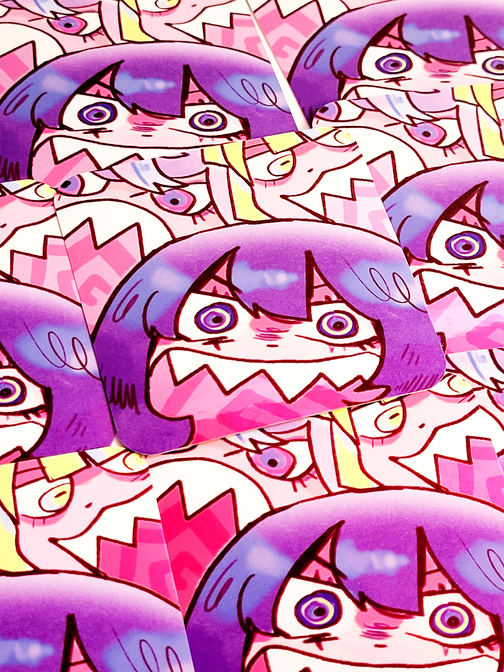 SCREAM  MIRROR STICKER