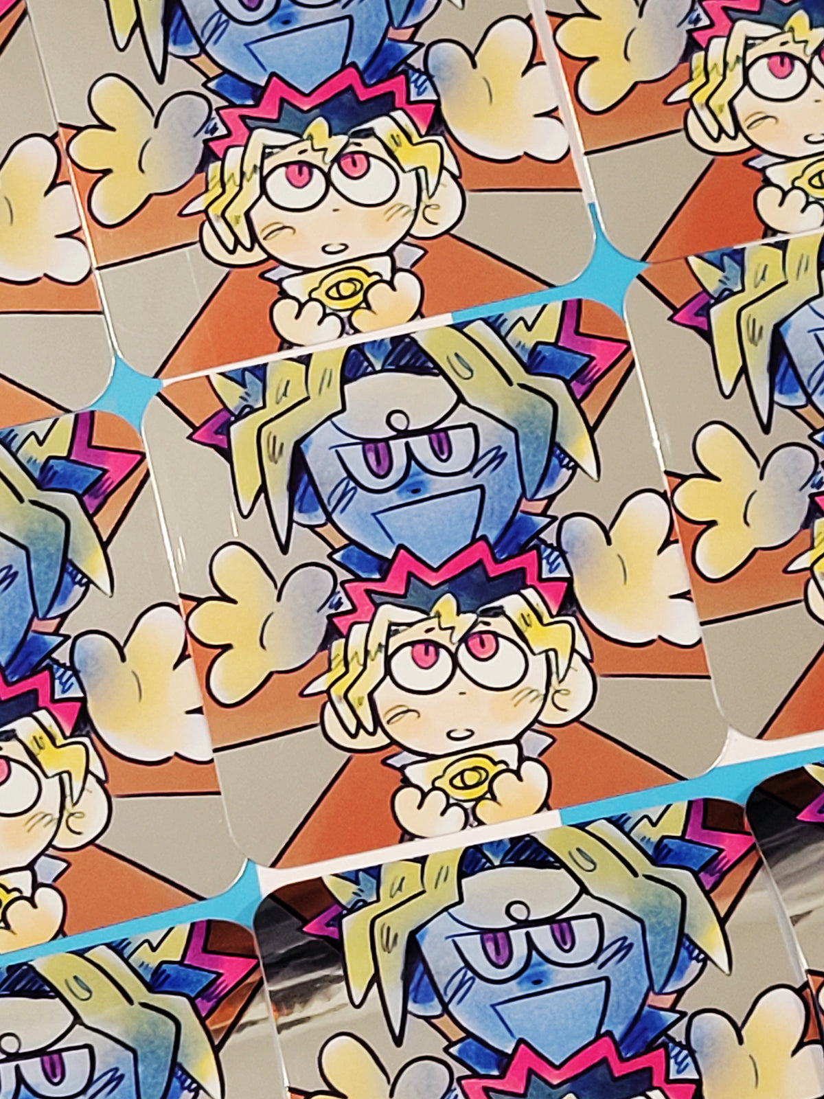 SHINY YUGIS - YGO STICKER
